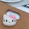 Nueva Linda Peluche Negro Polvo Lazo Gatito Muñeca Bolso Muñeca Accesorios Colgante Pequeño Colgante