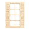 1:12 Muñeca Casa de muñecas Mini Muebles Escena Accesorios Ventana de Bolsillo Modelo 8 Persianas
