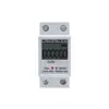 Medidor Eléctrico DDS Monofásico 2P Montaje en Riel Inglés 220V Alta Precisión Clase 1 Riel Medidor de Energía Alquiler LCD Mini Medidor Eléctrico