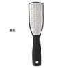 Aço inoxidável Foot Care Foot Board Esfregando Esfoliante de dupla face para remover calos Moedor de pé esfoliante Tábua de pé córnea