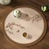 Posavasos, Esterillas Aislantes del Calor, Manteles Individuales para Mesa de Comedor, Resistentes al Aceite, Impermeables, Antiescaldamiento, Posavasos de Alta Gama, Antideslizantes, Manteles de Cuero Lavables, Manteles Redondos para Comedor