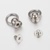 Cobre com anel Heshang cabeça mamilo prego anel rotativo telefone móvel shell boneca orelha pendurada prego decorativo diy jóias acessórios