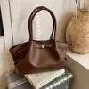 2026 Bolsos de Diseño de Nicho Súper Calientes Nuevos para Mujer Mori Meng Otoño/Invierno Bolso de Hombro Único de Mano Bolso Tote de Gran Capacidad a la Moda