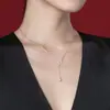 Collar con Borla de Calabaza Doble Chapado en Plata 925 para Mujer Fulu Lujo Ligero Nicho Avanzado 2022 Nueva Moda Cadena para Clavícula