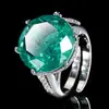 Anillo Retro de Lujo Ligero Redondo de Corindón Rojo Chapado en Cobre Dorado Nuevo 2025 Zhuang Shengsheng Joyería para Mujer 16mm