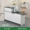 Balcão de Bar Caixa Pequeno Simples Loja Famosa na Internet Loja de Roupas Supermercado Loja de Chá com Leite Salão de Beleza Recepção Front Desk da Empresa