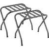 (Frete grátis) Rack de bagagem de quarto de hotel rack de aço inoxidável rack de bagagem portátil de hotel rack de roupas dobrável