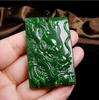 Colgante Pixiu de Imitación de Alta Calidad con Colgante de Jade Blanco de Mongolia Exterior, Joyería de Jade, Suministro de Regalos en Vivo