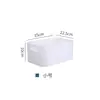 Caixa de armazenamento de mesa para joias, cosméticos, plástico, cesta de armazenamento de artigos diversos, caixa de papelaria, caixa de armazenamento para frutas, brinquedos, temperos