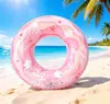 Anillo de natación para niños al por mayor de fábrica, anillo de natación inflable engrosado para niños de 3 a 6 años, flotador de axila con dibujos animados lindos para niños