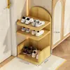 Sapateira infantil atrás da porta, pequena, fofa, vertical, armário de sapatos extremamente estreito para bebês, prateleira de armazenamento de sapatos de bebê