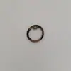 Anillo Silenciador Redondo de Colores, Material de Silicona, Juego de Etiquetas de Identificación de Goma, Placa de Soldado, Juego de Placas de Perro, Descuento por Cantidad Grande