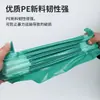 Rolo inteiro de sacos contínuos à prova d'água, espessados e verdes, especialmente projetados para máquinas de embalagem automática em entregas expressas e trânsito, com sacos de embalagem plásticos perfurados