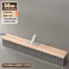 Cepillo de Alambre de Acero para Piso para Eliminar Musgo, Cepillo de Limpieza de Mango Largo, Escoba para Limpieza de Pisos, Cepillo de Acero, Herramienta de Limpieza Potente