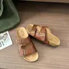 Pantuflas Birkenstock para Mujer, Nuevo Estilo Hada Verano 2026, Versátiles con Faldas, Sandalias de Playa de Suela Gruesa