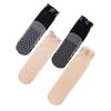 Calcetines cortos de trébol de cuatro hojas para mujer, calcetines sueltos de verano para después del parto, calcetines de seda ultrafinos, transpirables, antienganches, de caña media, boca ancha, para mujeres embarazadas, ancianos