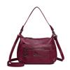 Nova Bolsa Transversal Elegante 2025 Bolsa de Ombro Feminina Grande Capacidade Bolsa para Mãe Feminina Exclusiva Transfronteiriça Dropshipping