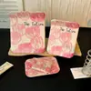 Espejo Cosmético, Espejo Pequeño Plegable, Espejo de Tocador Portátil con Forma de Tulipán para Dormitorios de Estudiantes, Espejo de Escritorio para Niñas