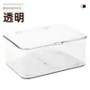 Caja de Almacenamiento Transparente con Tapa abatible a Prueba de Polvo de Escritorio Caja de Acrílico para Mascarillas Caja de Almacenamiento para Cosméticos de Celebridades de Internet para el Hogar