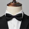 Gravata Borboleta Masculina Padrinho Noivo Vermelho Vinho Vermelho Preto Azul Xizang Gravata Borboleta Vestido Casamento Estilo Britânico Coreano Borboleta