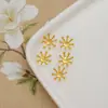 Acessórios para Joias DIY Flor Coração e Estames Podem Ser Incrustados em Coroas de Flores Antigas Feitas à Mão DIY, Grampos de Cabelo e Materiais para Acessórios de Cabelo