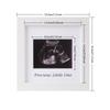 Madeira 5 polegadas Ultrassom de Gravidez Quatro Dimensões Colorido Ultrassom de Bebê B-Ultrassom Nascimento Comemorativo Decorativo Porta-Retrato Suporte de Exibição