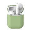 Para AirPods Segunda Generación Agujero de Precisión Cubierta de Silicona apple Audífonos Bluetooth Inalámbricos Cubierta Protectora Resistente a Caídas