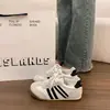Sapatos de treino de balé com salto oculto prateados para mulheres 2026 novo outono verão super quentes esportivos casuais sapatos Argan sapatos brancos