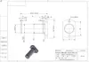 Flange de junta articulada tipo flange de lado plano com anel de retenção pino cantilever de aço 45# núcleo do eixo WHE01 em estoque