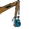 Compactadora de Rodillo, Compactadora para Refuerzo de Zanjas y Taludes, Máquina Niveladora de Taludes de Subrasante