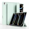 Funda protectora adecuada para iPad Pro de 11 pulgadas 2024, ranura magnética para lápiz anticaída, banda de agarre para mano Air 13 anti-flexión