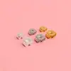 Tapones para Orejas de Plata de Ley S925, Tapas para Orejas, Pendientes de Encaje, Tapones Anticaída, Pendientes DIY, Accesorios de Joyería de Aguja de Plata al por Mayor