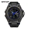 Reloj Deportivo Sanda para Hombres y Adolescentes Reloj Multifuncional para Estudiantes Resistente al Agua Esfera Grande Reloj Electrónico Venta Directa de Fábrica