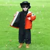 Chaqueta de otoño tres en uno para niños, desmontable, nuevo estilo de otoño, cortavientos con capucha elegante y genial, ropa para exteriores