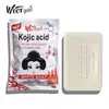 Bolsa de Jabón Transfronteriza Jabón en Bolsa Cúrcuma Jabón de Frutas Aha Arbutina Aclarador Hidratante Limpiador Exfoliante Purificante de Piel 80g