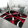 Linhas Simples, Tapete de Chão de Veludo Cristal, Grande Área, Tapete de Cobertura Total para Sofá e Mesa de Centro, Tapete de Sala de Estar, Resistente a Manchas, Resistente ao Desgaste, Tapete de Pé Fácil de Cuidar