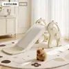 Tobogán Infantil para Interiores en Casa Marco de Escalada para Bebés Juguete Multifuncional Familiar Pequeño Plegable