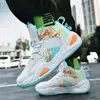 Venta al por mayor Venta al por menor Comercio exterior Zapatos de Baloncesto Zapatos de Hombre Zapatos Deportivos de Entrenamiento para Estudiantes de Secundaria Zapatos de Baloncesto Prácticos Profesionales para Hombres Adolescentes