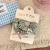 Nuevo Elegante y Fresco Set de Gomas para el Cabello de Cuadros para Niñas, Versátiles Bandas para Cola de Caballo, Accesorios para el Cabello al por Mayor