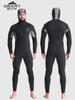 Traje de buceo SBART nuevo de 5/7MM de grosor, traje de surf, traje de buceo de una pieza, resistente al frío, cálido con forro polar, traje de medusa