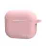 Funda Protectora de Silicona Adecuada para AirPods 3ª Generación Cubierta Protectora de una Pieza Anticaídas para Auriculares Bluetooth Inalámbricos Apple de 3ª Generación
