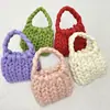 Tela de hilo islandés extra gruesa transfronteriza para bolsa de algodón rellena en el centro DIY para tejer a mano bolso de mano de moda estilo coreano hecho en casa bolso bandolera
