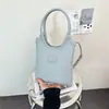 Bolso de Mano Versátil de Color Sólido para Mujer, Estilo Nuevo con un Toque de Lujo, Moderno, Sencillo, Casual, Bolso de Hombro para el Trabajo, Transfronterizo