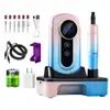 Novo Kit de Ferramentas para Armazenamento e Carregamento de Produto de Comércio Exterior: Broca para Unhas, Removedor de Esmalte e Máquina de Polimento, Carregamento USB com Base