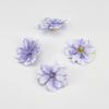 Flor de Estrella Simulada de 4 cm Decoración de Pared de Flores para Bodas Accesorios para Fotos Flores Artificiales Hechas a Mano Bricolaje Set de Boda