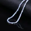 Cuentas Sueltas de Cristal de Bambú de Color Láser Iridiscente Accesorios para Pulseras DIY Colgante para Collar Cuentas de Oración Cuentas Espaciadoras Accesorios