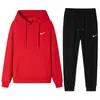 Traje Deportivo Casual de Primavera y Otoño para Hombre 2026 Nuevo Sudadera con Capucha Suelta Talla Grande Ropa para Hombre Conjunto Completo para Mujer