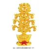 Festival de Linternas de Año Nuevo Chino para Interiores Suministros Lingote/Kumquat Parpadeante Árbol de la Fortuna Giratorio