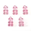 Pulseira de Contas com Pingente de Urso Acrílico 11x21mm Pulseira DIY Feita à Mão Acessórios para Joias Kit de Materiais