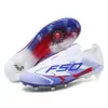 Zapatos de fútbol para comercio exterior transfronterizo, sin cordones, para adultos, aptos para césped artificial (AG), con tacos largos, para partidos y entrenamiento
